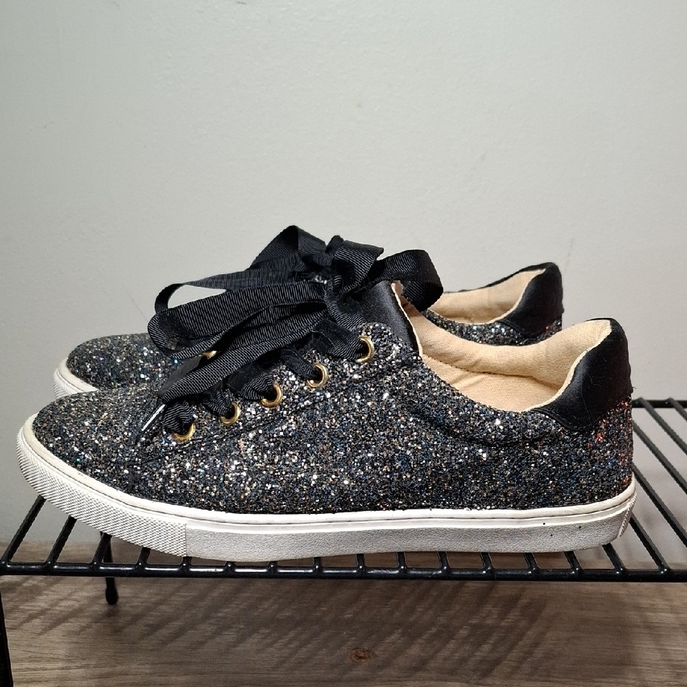 Betsey Johnson Glitter Sneakers